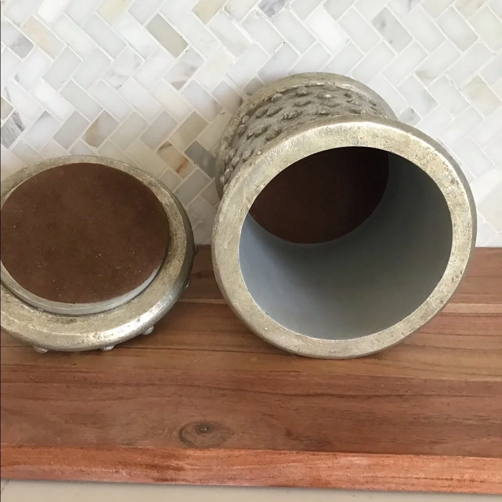 Decorative Jar With Lid - Picture 2 of 3
